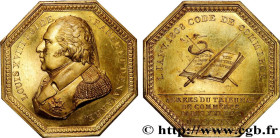 LAW AND LEGAL
Type : LOUIS XVIII AGREES DU TRIBUNAL DE COMMERCE DE PARIS 
Date : 1809 
Metal : gilt brass 
Diameter : 35,5  mm
Orientation dies : 12  ...