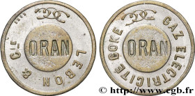 ALGERIA
Type : Jeton CCG Lebon & Cie - Alger 
Date : n.d. 
Quantity minted : - 
Metal : nickel 
Diameter : 27  mm
Orientation dies : 12  h.
Weight : 8...