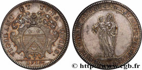 BURGUNDY - TOWNS AND GENTRY
Type : P. Gillet, maire et lieutenant général de police de Beaune, refrappe 
Date : 1719 
Metal : silver 
Diameter : 31,5 ...