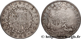 BURGUNDY (STATES OF...)
Date : 1602 
Metal : silver 
Diameter : 27,5  mm
Orientation dies : 6  h.
Weight : 5,50  g.
Edge : lisse 
Puncheon : sans poin...