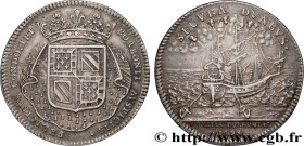 BURGUNDY (STATES OF...)
Type : Le prince de Condé et son fils le duc de Bourbon 
Date : 1694 
Metal : silver 
Diameter : 30,5  mm
Orientation dies : 6...