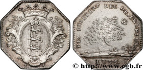 BURGUNDY (STATES OF...)
Type : Jeton octogonal AR 29, Charles-Louis de Montsaulnin de Montal, baron de Courcelles, seigneur de St-Brisson, élu de la n...