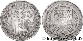 ILE DE FRANCE - TOWNS AND GENTRY
Type : Claude de GUENEGAUD et Alphonsine MARTEL 
Date : (vers 1644) 
Date : n.d. 
Metal : silver 
Diameter : 27,5  mm...