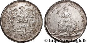 ORLÉANAIS - Gentry and towns
Type : Jeton, Robert Colas des Francs, maire d’Orléans 
Date : 1760 
Metal : silver 
Diameter : 31,5  mm
Orientation dies...