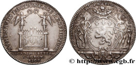 ACADEMIES AND LEARNED SOCIETIES
Type : Académie des sciences, belles-lettres et arts de Lyon 
Date : 1700 
Metal : silver 
Diameter : 30,5  mm
Orienta...
