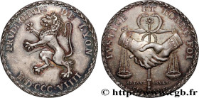 LYON AND THE LYONNAIS AREA (JETONS AND MEDALS OF...)
Type : Prud’hommes de Lyon 
Date : 1809 
Mint name / Town : LYON 
Metal : silver 
Diameter : 29,5...