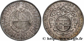 DIJON (MAYORS OF ... and miscellaneous)
Type : François Baudot 
Date : 1701 
Metal : silver 
Diameter : 29,5  mm
Orientation dies : 6  h.
Weight : 7,0...