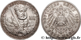 GERMANY - SAXONY-WEIMAR-EISENACH
Type : 5 Mark 350e Anniversaire de l’université d’Iéna 
Date : 1908 
Mint name / Town : Berlin 
Quantity minted : 400...