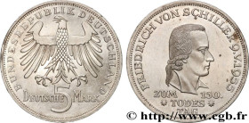 GERMANY
Type : 5 Mark Friedrich von Schiller 
Date : 1955 
Mint name / Town : Stuttgart 
Quantity minted : 198783 
Metal : silver 
Millesimal fineness...