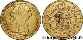 SPAIN - KINGDOM OF SPAIN - CHARLES III
Type : 1 Escudo  
Date : 1787 
Mint name / Town : Madrid 
Quantity minted : - 
Metal : gold 
Millesimal finenes...