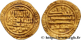 FATIMID CALIFATE - AL-MU'IZZ LI-DIN ALLAH
Type : Dinar 
Date : N.D. 
Quantity minted : - 
Metal : gold 
Diameter : 14,13  mm
Orientation dies : 12  h....
