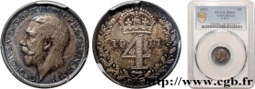 GREAT-BRITAIN - GEORGE V
Type : 4 Pence Proof Georges V 
Date : 1911 
Mint name / Town : Londres 
Quantity minted : 1768 
Metal : silver 
Millesimal f...