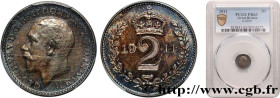 GREAT-BRITAIN - GEORGE V
Type : 2 Pence Proof Georges V 
Date : 1911 
Mint name / Town : Londres 
Quantity minted : 1635 
Metal : silver 
Millesimal f...
