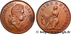 IRELAND REPUBLIC
Type : 1/2 Penny Georges I 
Date : 1722 
Quantity minted : - 
Metal : copper 
Diameter : 26,5  mm
Orientation dies : 6  h.
Weight : 7...