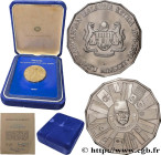 MALAYSIA
Type : 1 Ringgit Proof 3e Plan Quinquennal 
Date : 1976 
Quantity minted : 17300 
Metal : copper nickel 
Diameter : 34  mm
Orientation dies :...