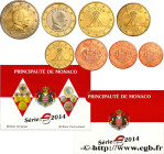 MONACO
Type : SÉRIE Euro BRILLANT UNIVERSEL 
Date : 2014 
Quantity minted : 8.000 
Commentary : Série sans emballage plastique mais en excellent état ...