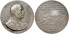 Austria, Silver medal on the appointment of Archduke Friedrich as General Field Marshal 1914 Opus: Helena Scholz. Ø 55 mm. Ag. 68,70 g Hauser 577, A.U...