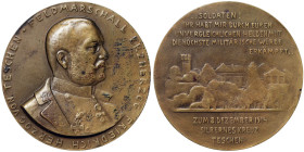 Austria, Medal on the appointment of Archduke Friedrich as General Field Marshal 1914 Opus: Helena Scholz. Ø 55 mm. Ae. 64,75 g Hauser 577, A.UNC