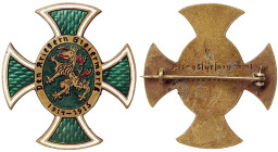 Austria, Franz Joseph I, Kappenabzeichen issued by the Styrian War Supply Office (Slovenia) WWI, 1914-15 35x32 mm. Ae. 7,14 g, A.UNC