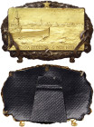 Italy, Kingdom, Vittorio Emanuele III, Plaque commemorating the 4th of November 1918 when the Regia Torpediniera 55 AS, commanded by Captain De Boccar...