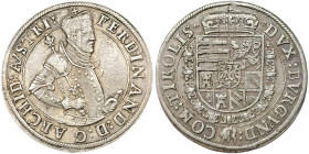 Austria, Ferdinand, Archduke of Austria, Taler, n.d., Hall, Ag. 28,15 g DAV 8099, A.XF