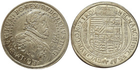 Austria, Rudolf II, Taler, 1612, Hall, Ag. 28,30 g DAV 3009, VF+
