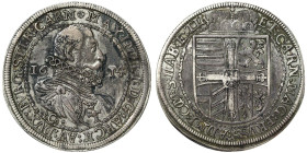 Austria, Maximilian III, Taler, 1614, Hall, Ag. 28,55 g Rare DAV 5853, VF+