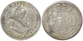 Austria, Ferdinand II, Taler, 1621, Ensisheim, Ag. 28,30 g DAV 3168, VF