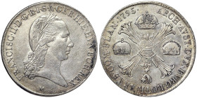 Austria, Francis II, KronenTaler, 1795, Milan, Ag. 29,48 g DAV 1390, XF