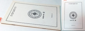 TURK NUMISMATIK DERNEGI YAYINLARI: BULTEN N. 22. 1987. ISTANBUL. edit.TURK NUMISMATIC DERNEGI. (pag.32, 24X17 Cm) (NUM MM ISL) n.ex libris: 17256 BIS,...