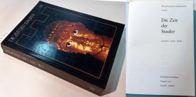 DIE ZEIT DER STAUFER: GESCHICHTE, KUNST, KULTUR: KATALOG DER AUSSTELLUNG STUTTGART 1977: BAND 3. WURTTEMBERGISCHE LANDESMUSEUM. 1977. STUTTGART. edit....