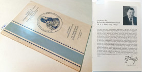 DEUTSCHER NUMISMATIKERTAG 1981 XVI. SUDDEUTSCHES MUNZSAMMLERTREFFEN 16/18 OKTOBER 1981. 1981. MONACO. (pag.38, 15X21 Cm) (OPUSC GEN), Buone condizioni