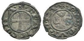 ANCONA. Repubblica (sec. XIII) Denaro. MI (g 0,54). Croce R/ Lettere CVS a triangolo. Biaggi 42. qSPL
