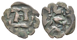 LUCCA. Enrico III, IV o V di Franconia (1039-1125). Denaro. MI (g 0,70). Grande H. R/ L V C A. MIR 107-9. BB