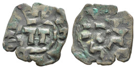 LUCCA. Enrico III, IV o V di Franconia (1039-1125). Denaro. MI (g 0,81). Grande H. R/ L V C A. MIR 107-9. BB
