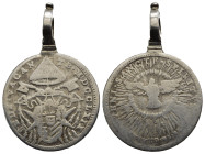 ROMA. Stato Pontificio. Sede Vacante. Quinto di Scudo o Doppio Giulio 1769. AR (g 5,72). Scudo sormontato da chiavi decussate e tiara. R/ Colomba di f...