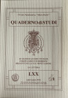 AA.VV. Quaderno di studi LXX. Il significato dei titoli di Ferdinando IV di Borbone presenti sulla sua Monetazione. La lettera. Circolo Numismatico Ma...