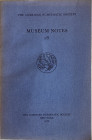 AA.VV. The American Numismatic Society. Museum Notes 18. The American Numismatic Society New York 1972. Brossura ed. pp. 175 , tavv. XXXII in b/n. Con...