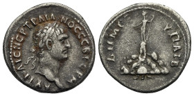 Cappadocia. Caesarea-Eusebia. Trajan, 98-117. Didrachm. Circa AD 98-99 (Silver, 23.01 mm, 6.33 g). ΑΥΤ ΚΑΙϹ ΝЄΡ ΤΡΑΙΑΝΟϹ ϹЄΒ ΓЄΡΜ, Laureate head right...
