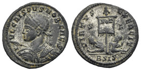Crispus Caesar, 317-326. Follis struck under his father Constantine I. Siscia. AD 320 (Bronze, 19.90 mm, 3.08 g). I - VL CRISPVS NOB CAES, Laureate an...