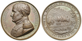 France. July Monarchy (1830-1848). Medal. 1840. For the repatriation of Napoleon's remains from St. Helena. Opus: A. Bovy (Bronze, 41.29 mm, 37.58 g)....