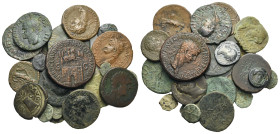 Large lot of approx. 30 Greek, Roman and Byzantine Coins & Tokens (Bronze and Silver). Lot sold as seen - no returns.