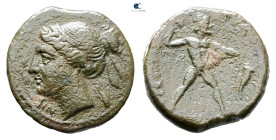 Bruttium. The Brettii circa 214-211 BC. Bronze Æ