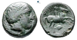 Kings of Macedon. Uncertain mint. Philip II of Macedon 359-336 BC. Bronze Æ