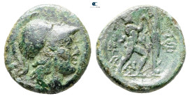 Kings of Macedon. Uncertain mint. Antigonos II Gonatas 277-239 BC. Bronze Æ