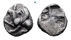 Thrace. Abdera circa 520-500 BC. Hemiobol AR
