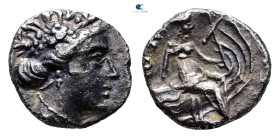 Euboea. Histiaia circa 338-304 BC. Tetrobol AR