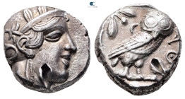 Attica. Athens circa 454-404 BC. Tetradrachm AR
