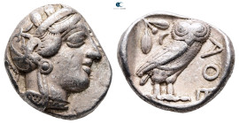 Attica. Athens circa 454-404 BC. Tetradrachm AR