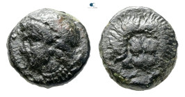 Islands off Ionia. Samos circa 408-380 BC. Bronze Æ